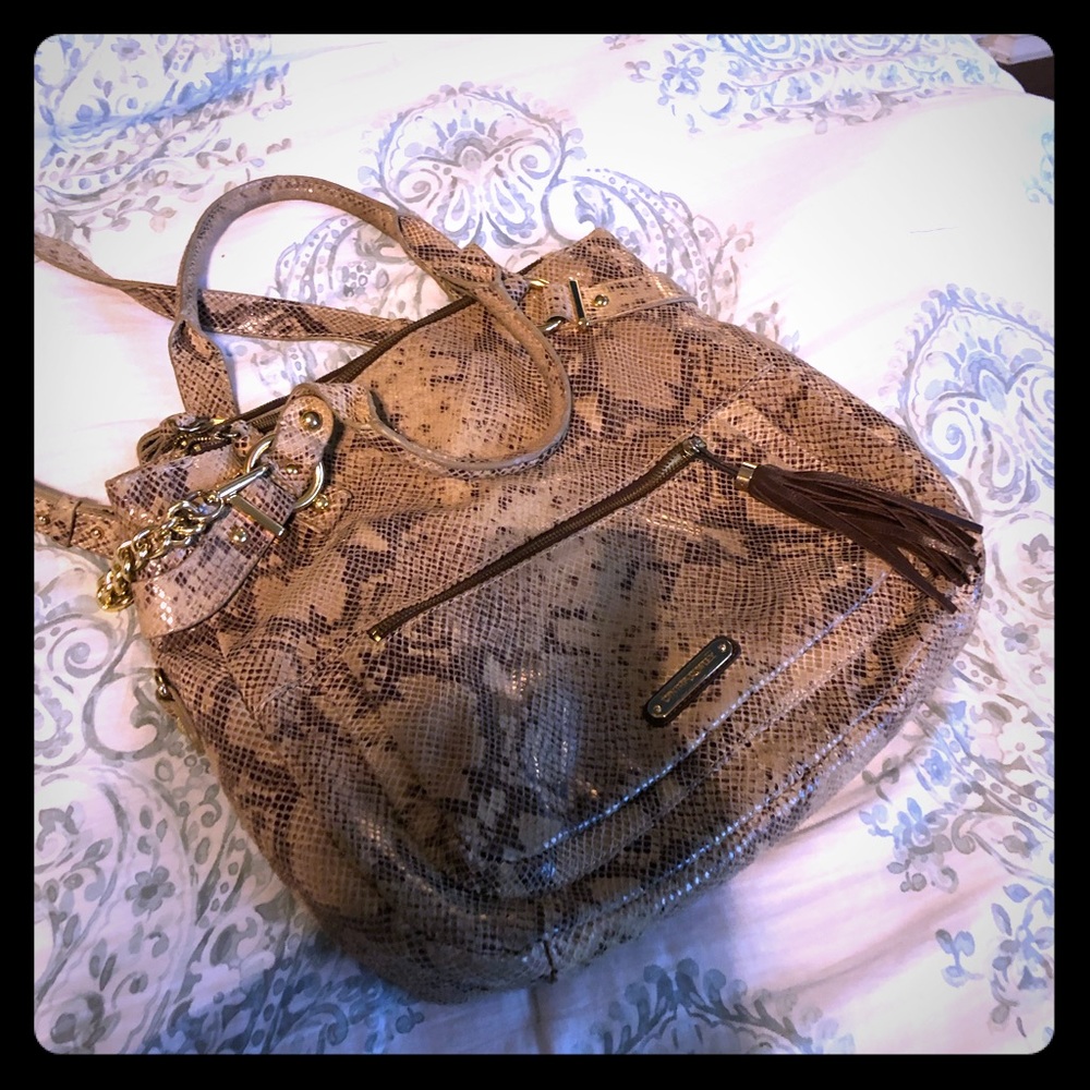 Cynthia Rowley satchel detachable crossbody strap